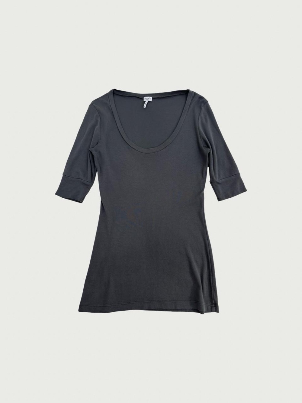 Splendid Half Sleeve Scoop Neck Tee